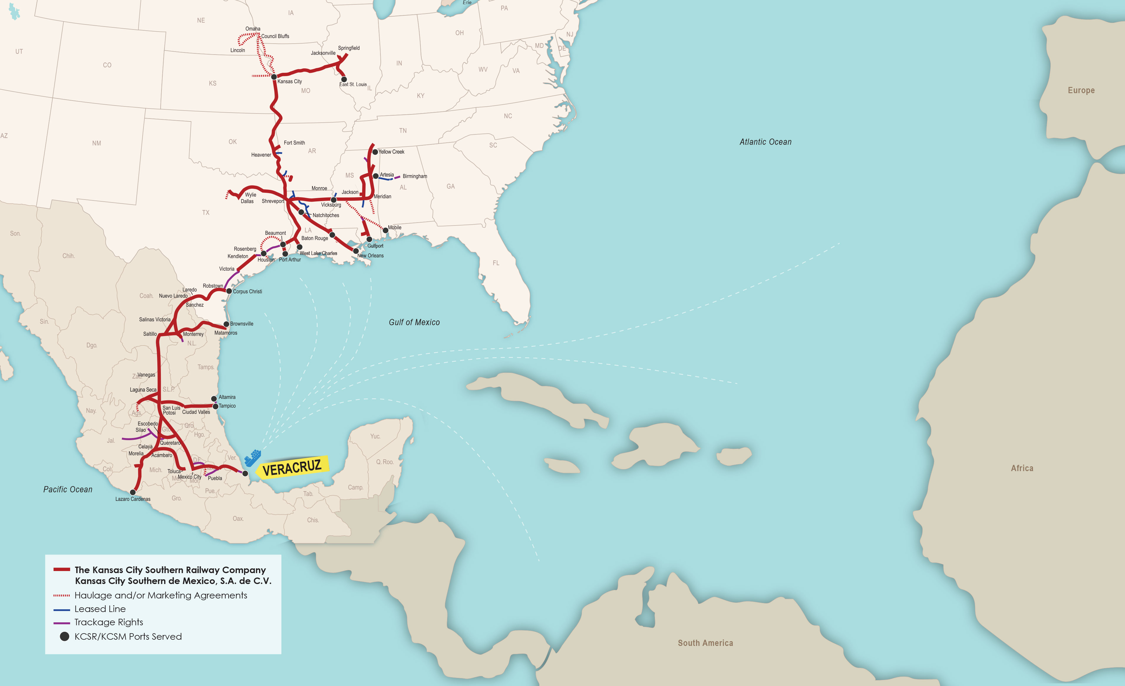 KCS-Network-Veracruz-Port revised